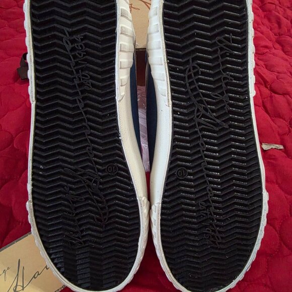 ⭐ Vintage Havana ALWAYS Denim & Silver Star Mid-Top Sneakers – Size 10 – NWT - Picture 4 of 5